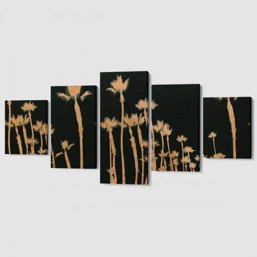 Модульная картина Night nature 162x80 см (MK53627)