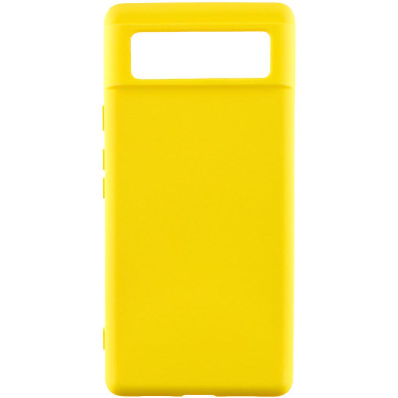 Протиударний чохол Silicone Cover Lakshmi (A) для Google Pixel 6 Pro Жовтий / Flash