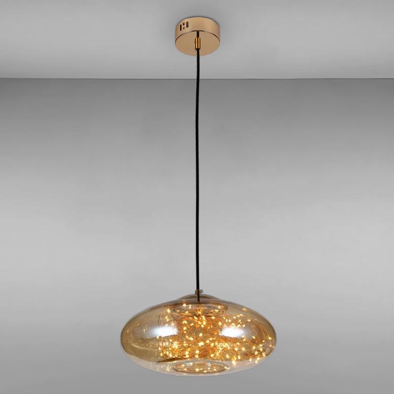 Люстра подвесная LED Light House LS-15176-LED светодиодная Янтарь