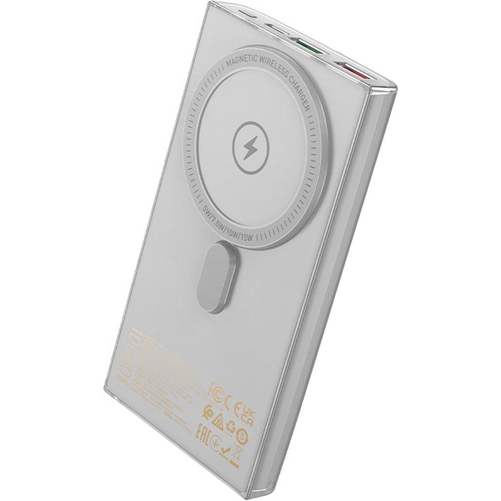 Внешний аккумулятор Hoco Q22 Taurus MagSafe 10000 mAh 22,5W Grey (612142)