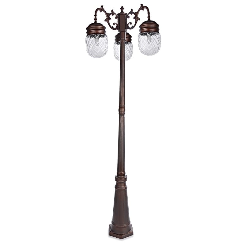 Фонарный столб Brille GL-97 E-3 BK/Red (34-036)