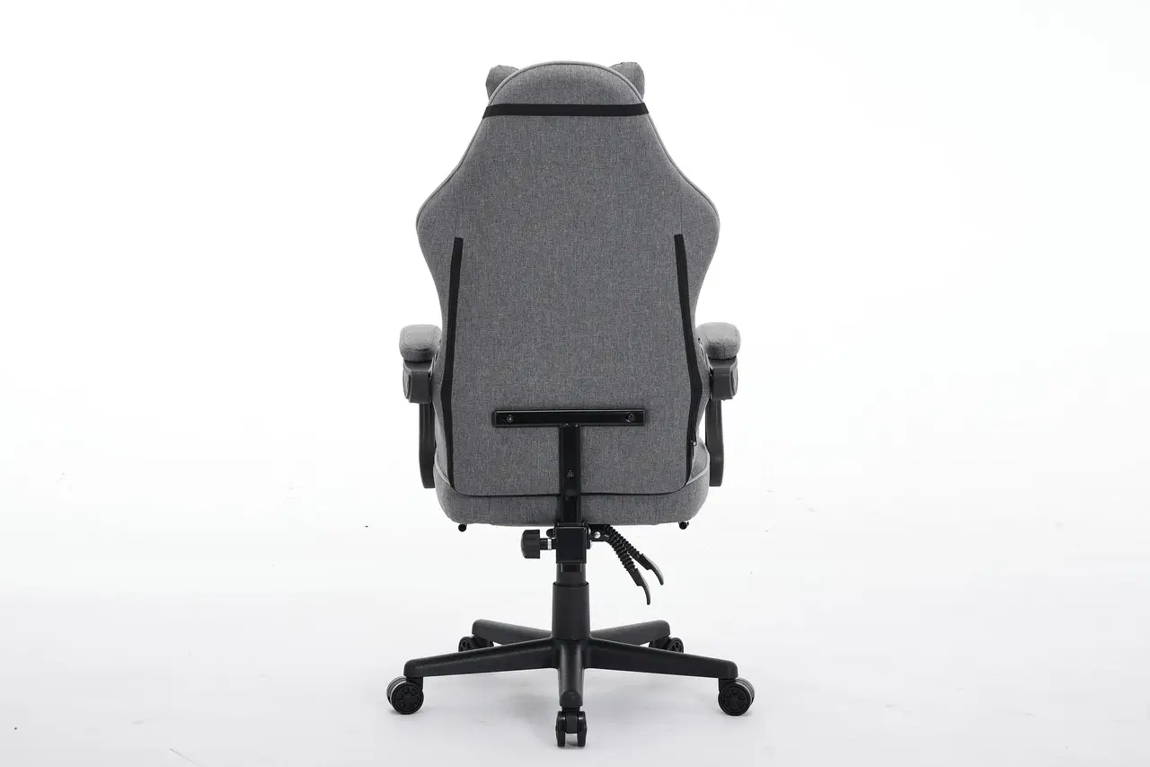 Крісло ігрове комп'ютерне Deus ED09 текстиль з підставкою для ніг Графітовий (2980) - фото 8 Крісло ігрове комп'ютерне Deus ED09 текстиль з підставкою для ніг Графітовий (2980) - фото 8