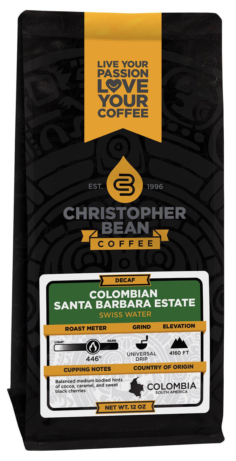 Кофе в зернах 100% арабика Colombia Santa Barbara espresso/brew 1 кг