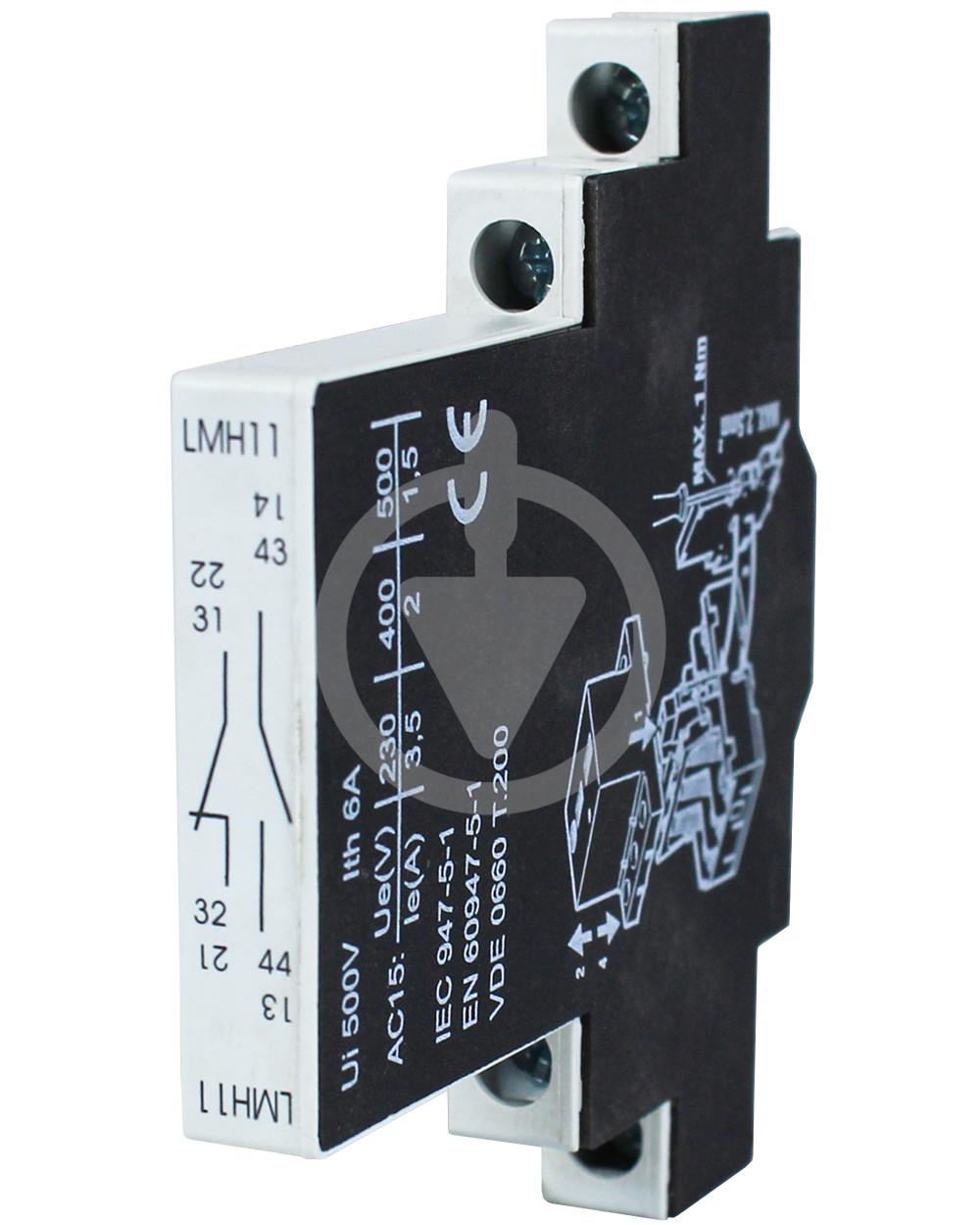Контакт додатковий бічний тепловлового автомата Lovato 11 LMH 11