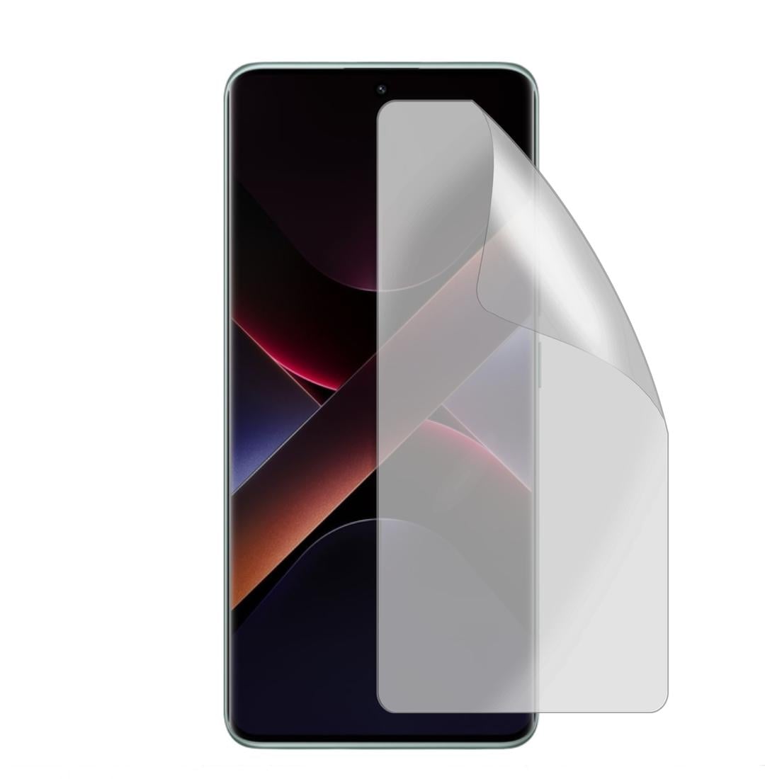 Защитная гидрогелевая глянцевая пленка Антишпигун на экран смартфона Xiaomi Poco X7 (HF-AC02SNG-003-235)
