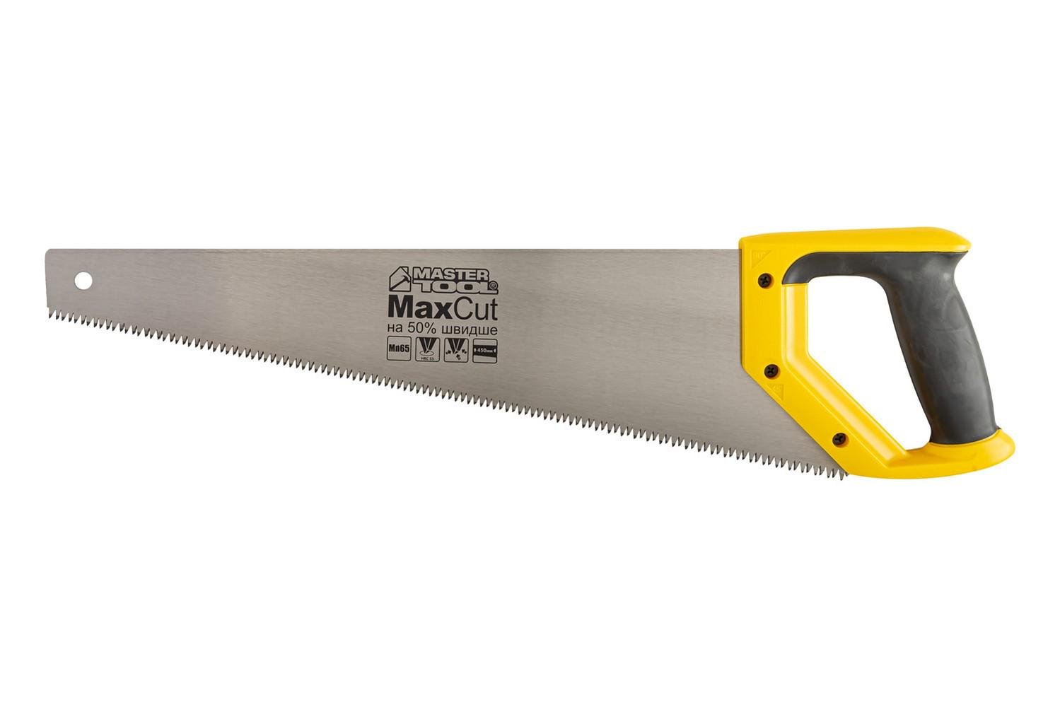 Ножівка столярна MasterTool Max cut 450 мм 7 TPI (14-2045) Ножівка столярна MasterTool Max cut 450 мм 7 TPI (14-2045)