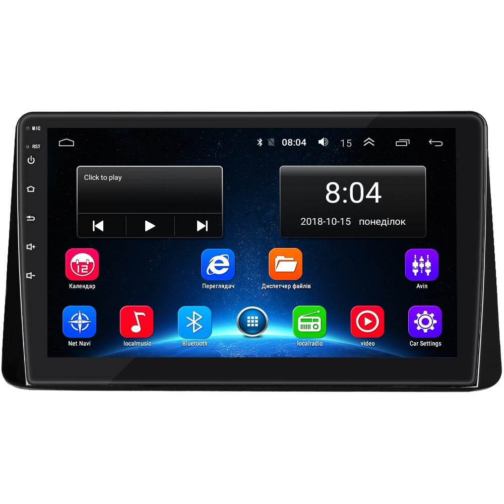 Магнитола штатная Lesko 10" Mitsubishi Eclipse Cross I 2017-2020 2/32Gb Wi-Fi GPS Base