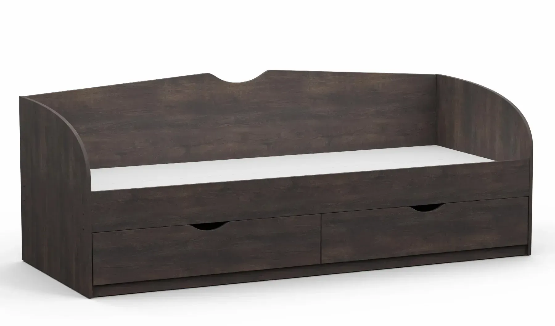 Кровать односпальная Kontinent L-10 90х200 см Дуб Конкордия (86228792)