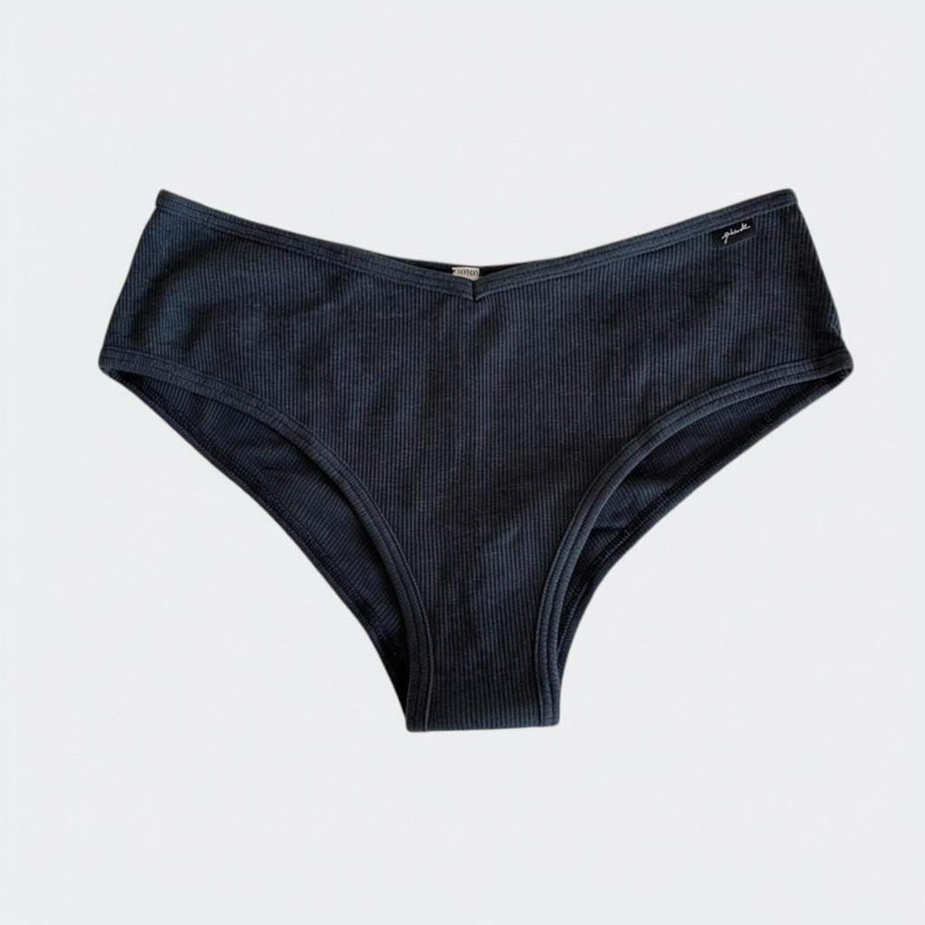 Трусики чікі Victoria's Secret PINK Cotton Cheekster Panty Black M Чорний (26535189e) Трусики чікі Victoria's Secret PINK Cotton Cheekster Panty Black M Чорний (26535189e)