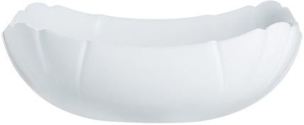 Набор квадратных салатников Luminarc Lotusia White Ø 24,5 см стеклокерамика 6 шт. (LUM-H1396)