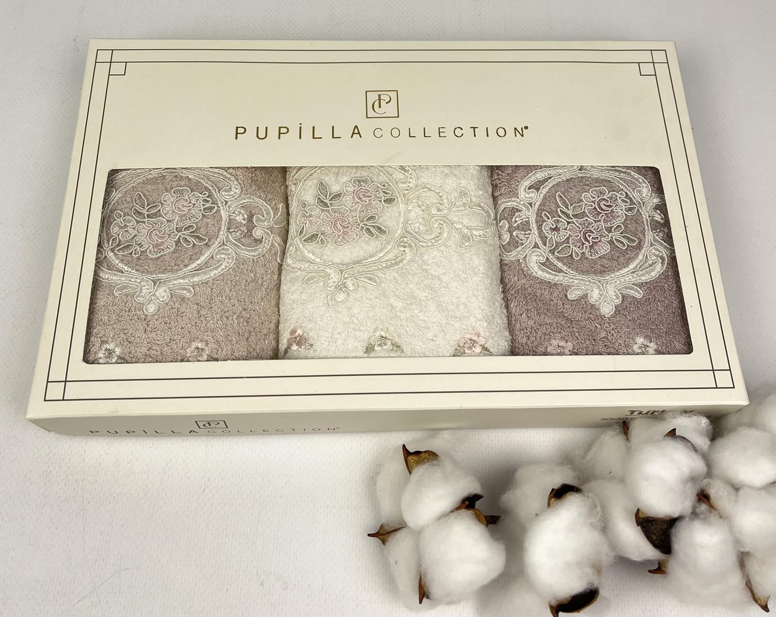 Набор полотенец Pupilla Flowers Model 3 30x50 см 3 шт. (CN24921) Набор полотенец Pupilla Flowers Model 3 30x50 см 3 шт. (CN24921)