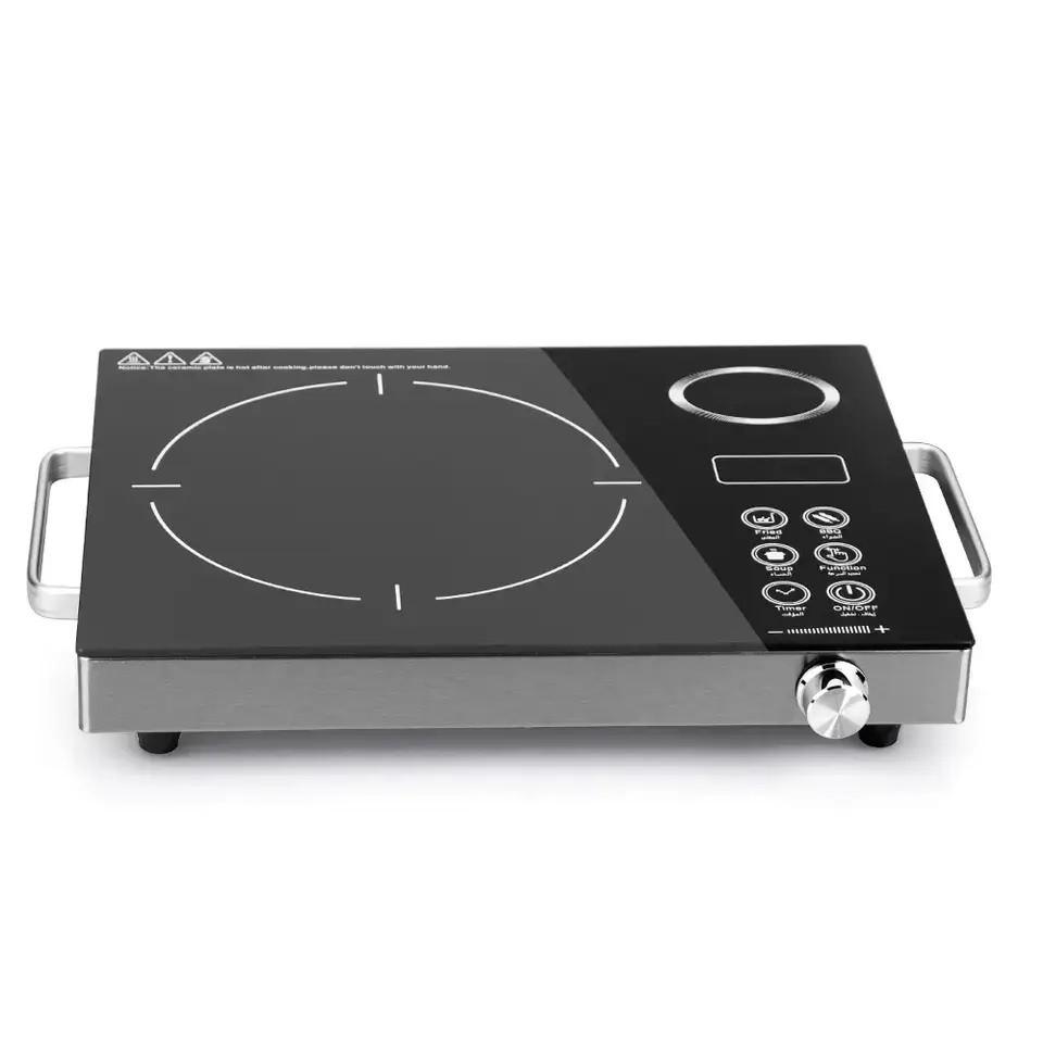 Плита инфракрасная настольная Raf R.8003 1 конфорка 3500 W Black (3_02410)