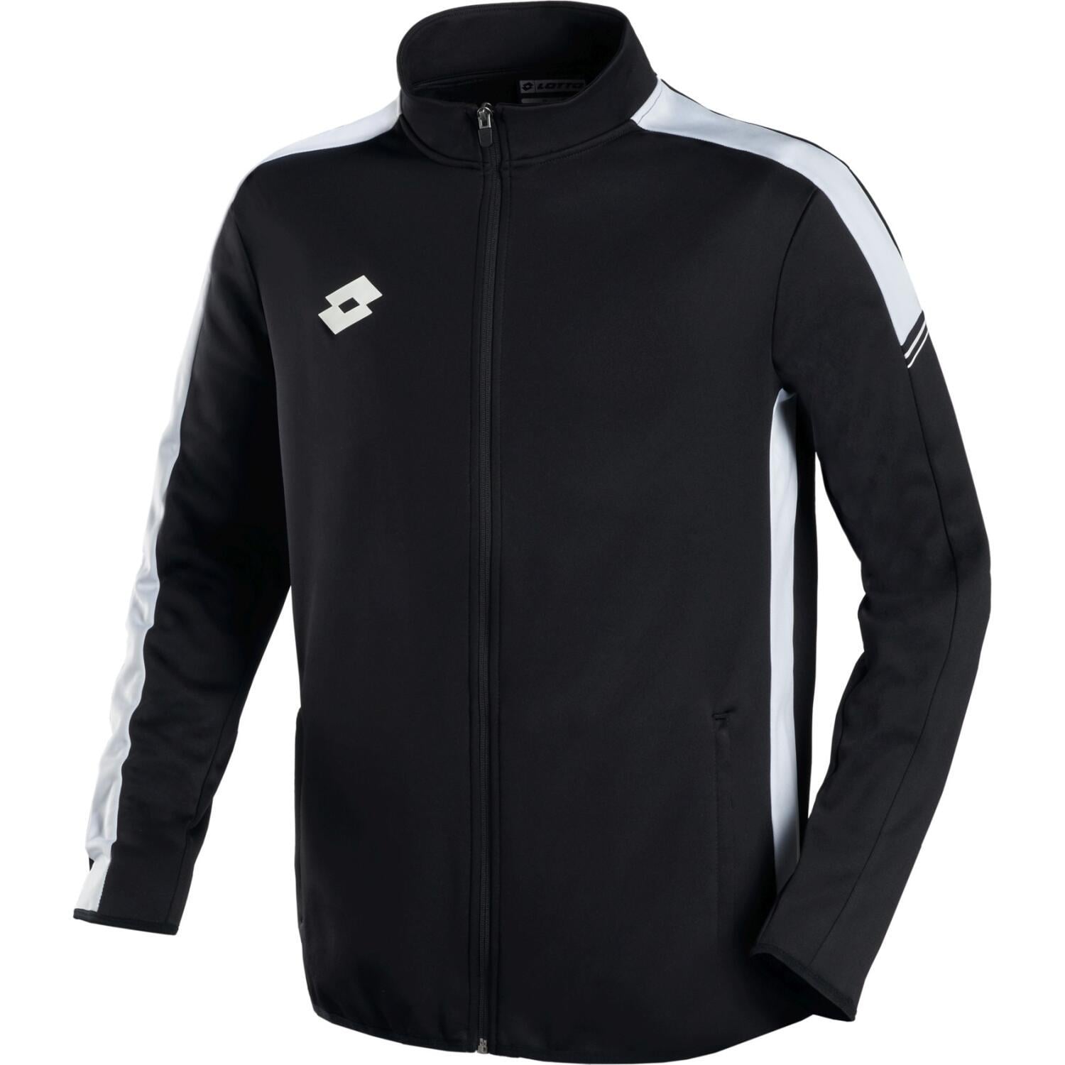 Олимпийка Lotto ELITE PLUS SWEAT FZ PL L Черно-белый (216574/1CL)