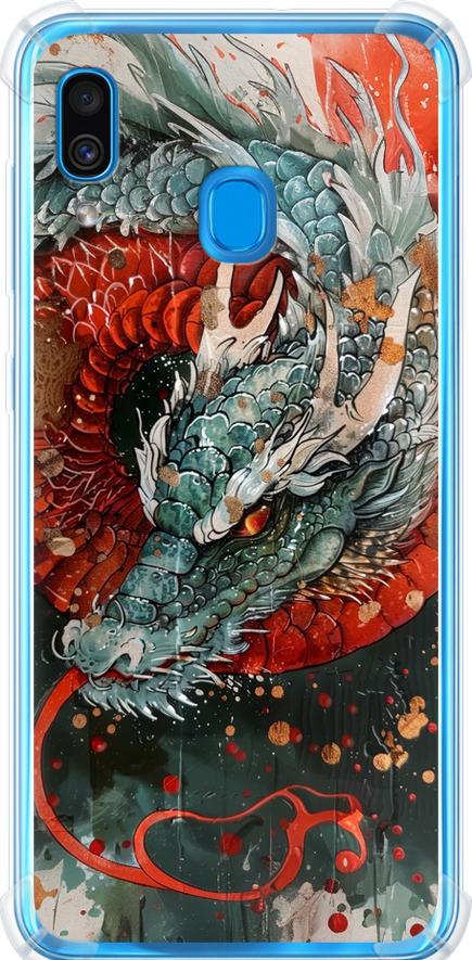 Чехол на Samsung Galaxy A30 2019 A305F Стихия огня (6101sp-1670-42517)