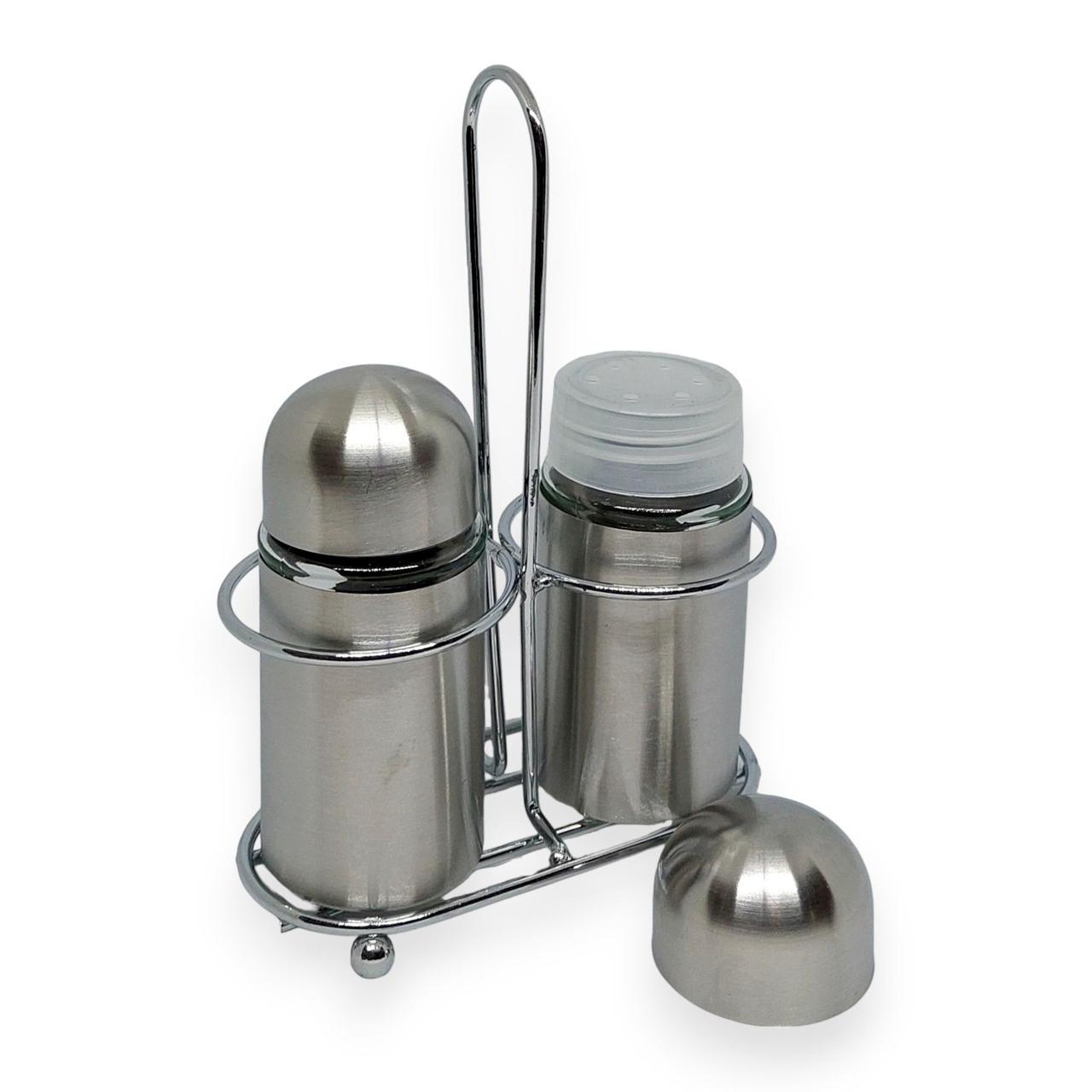 Набір для спецій A-Plus 1723 нержавіюча сталь на підставці (205234) - фото 4
