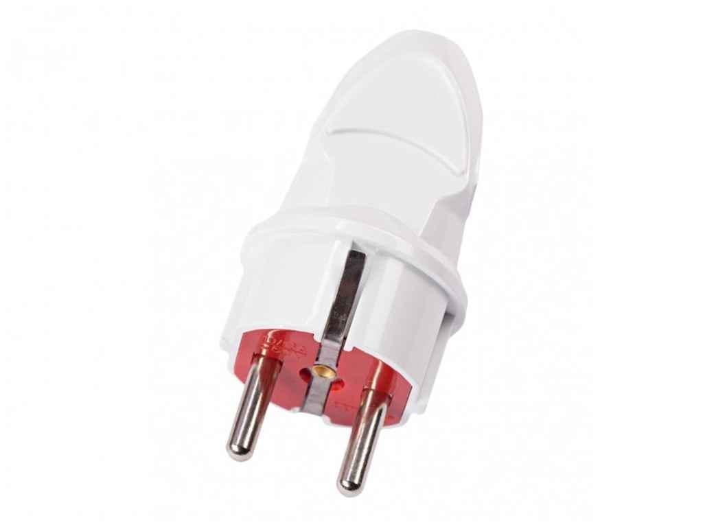 Вилка Luxel 1002 з заземленням пряма (1017452) Вилка Luxel 1002 з заземленням пряма (1017452)