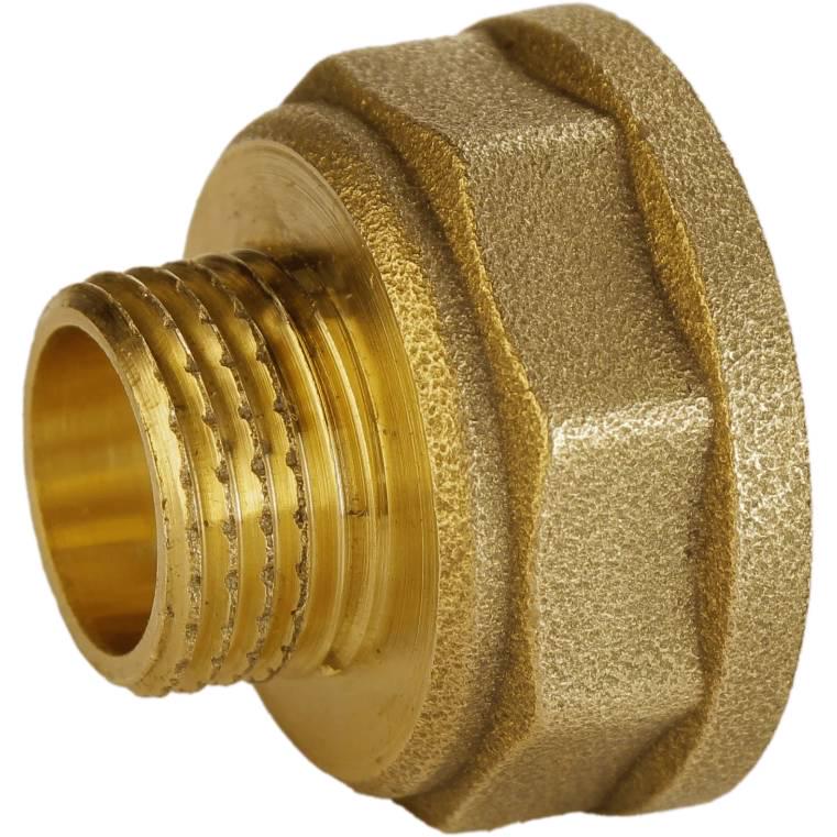 Редукционный переходник VA А0632А латунный 2х1 1/4" (000026724) Редукционный переходник VA А0632А латунный 2х1 1/4" (000026724)