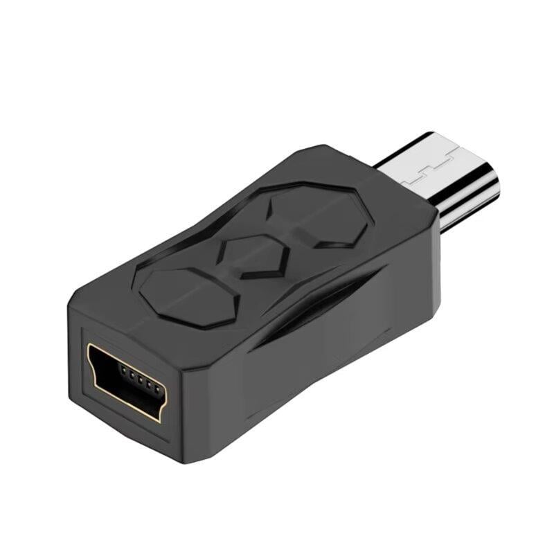Адаптер-переходник SUNROZ MicroUSB-Mini USB M/F 480Mbps 5V2A New Style