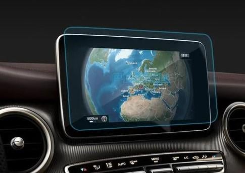 Защитное стекло Pixsel гибридное матовое на монитор Mercedes Benz GLC-CLASS 11" 2015-2018