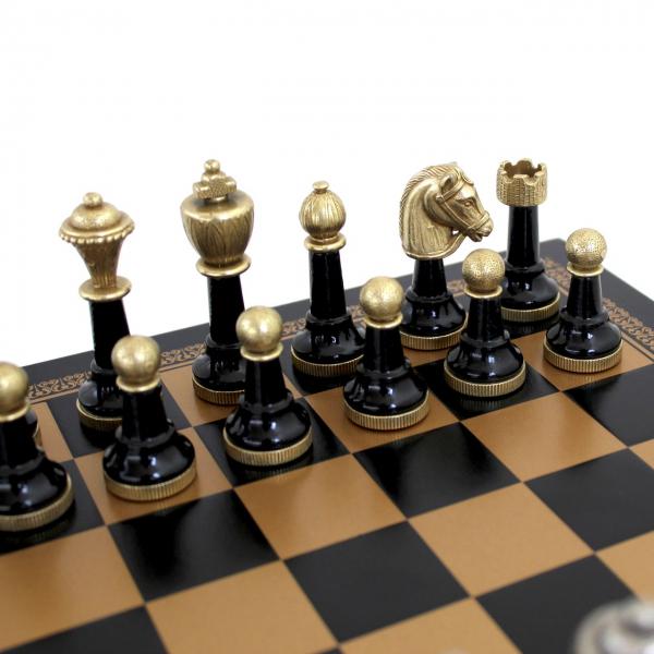 Шахматы классические Стаунтон 141BN 201GN - фото 2 Шахматы классические Стаунтон 141BN 201GN - фото 2