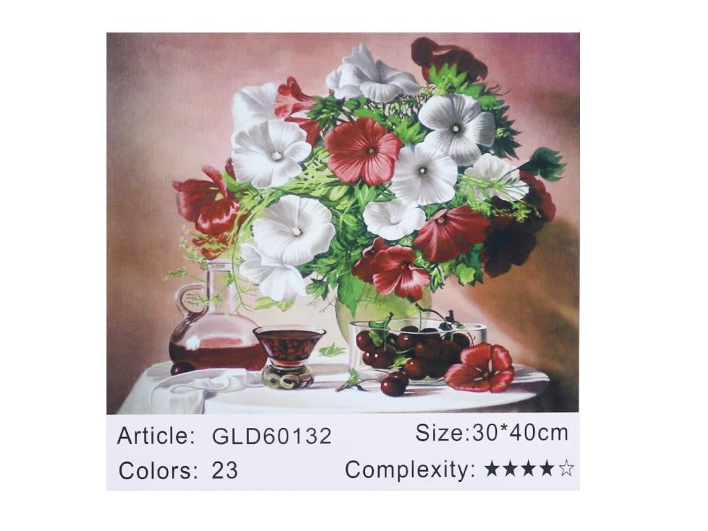 Алмазна мозаїка за номерами Josef Otten Польовий букет 60132 30x40 см (MTT-178033) - фото 2