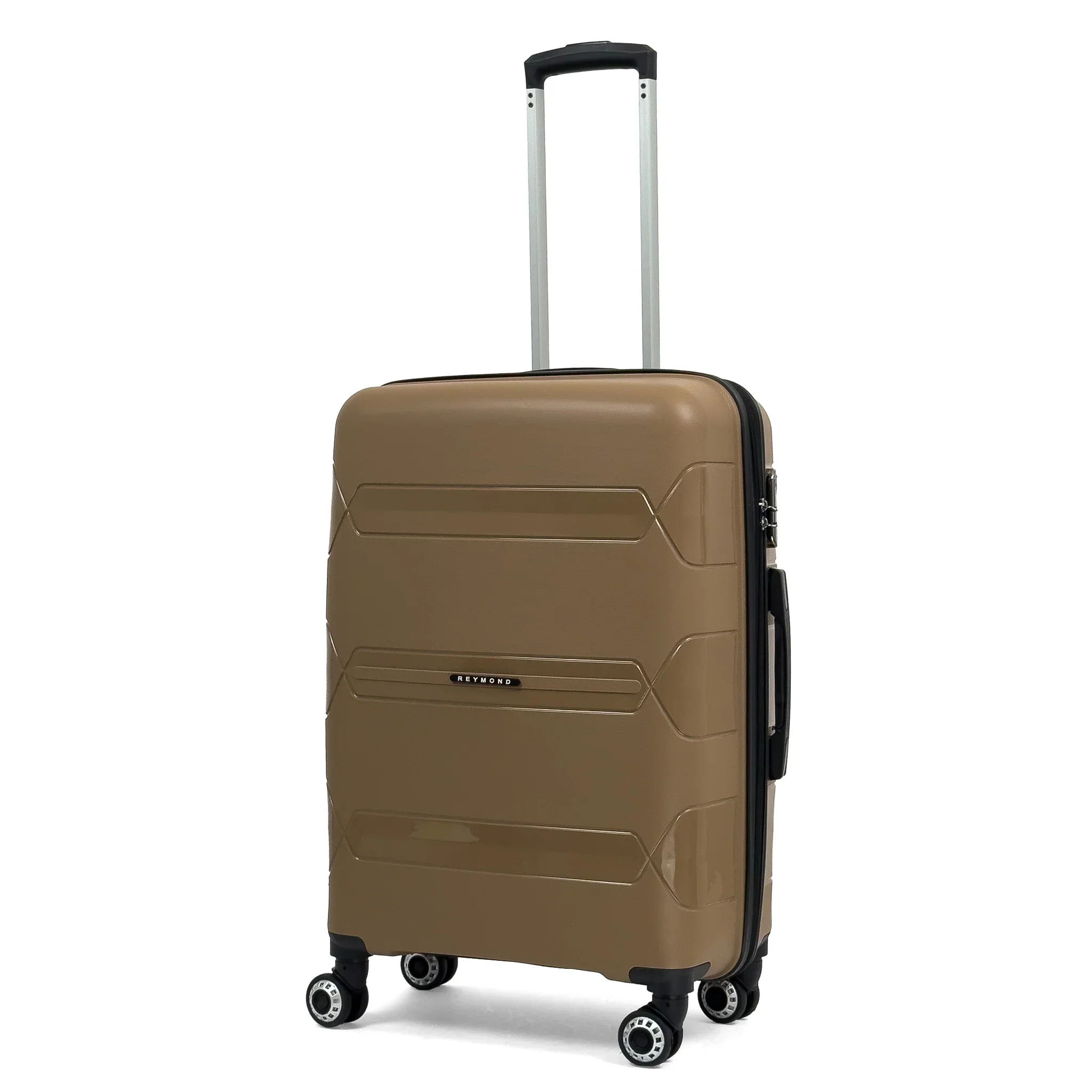Чемодан Reymond PP005-М полипропилен с расширением на 4-х двойных колесах М 70/10 л - фото 1 Чемодан Reymond PP005-М полипропилен с расширением на 4-х двойных колесах М 70/10 л - фото 1