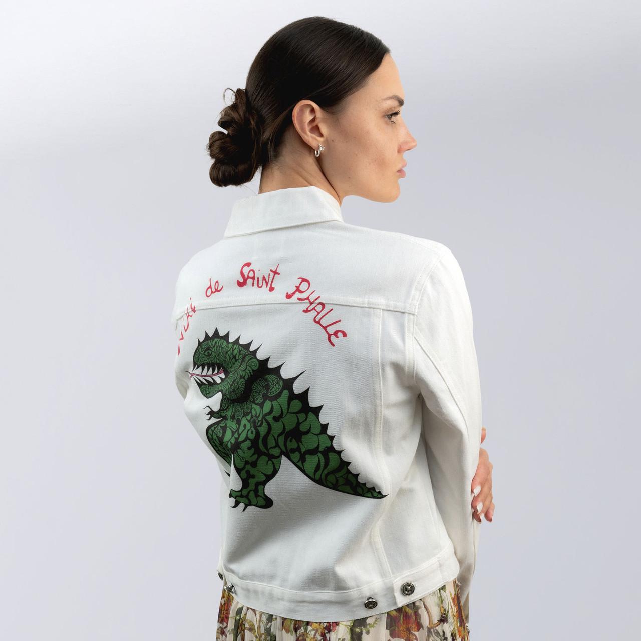 Куртка жіноча джинсова повсякденна Christian Dior S Білий (2588762944) - фото 2 Куртка жіноча джинсова повсякденна Christian Dior S Білий (2588762944) - фото 2