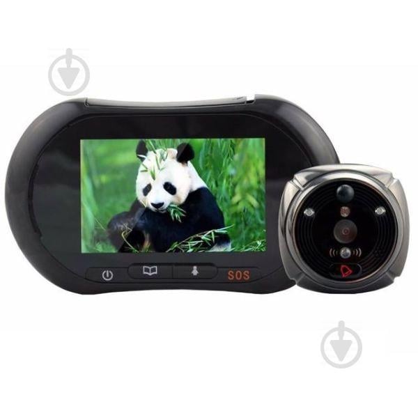 GSM видеоглазок дверной - видеодомофон iHome2 Черный (100110)