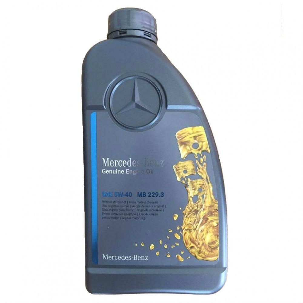 ᐉ Масло моторное Mercedes Benz Genuine Engine Oil MB 229.3 5W40 1 л (515)