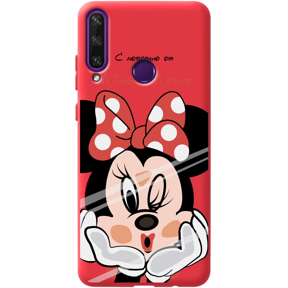 Чохол BoxFace Huawei Y6p Lady M Червоний силікон  (40017-cc59-41525)