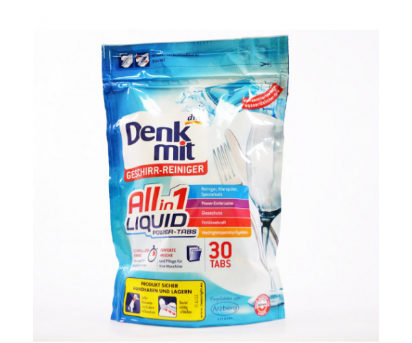 Капсулы для посудомоечной машины Denkmit 30 шт. (5363020)