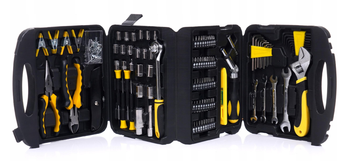 Набор инструментов Kraft&Dele 117 эл. в кейсе (16809921129)