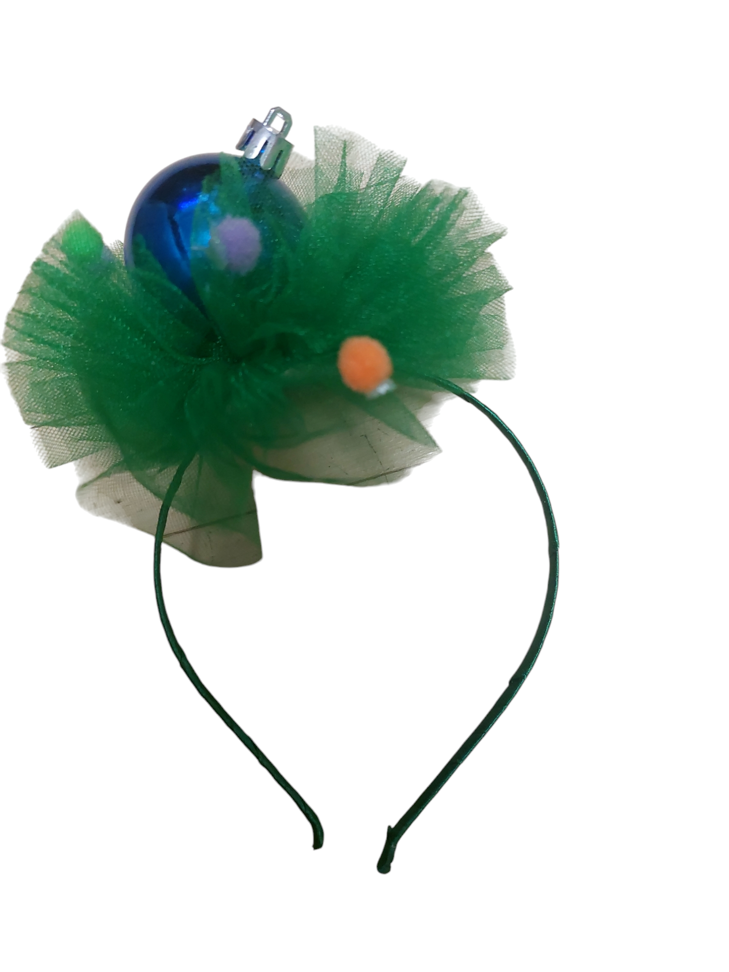 Обруч новогодний с шариком One size Разноцветный (404046)