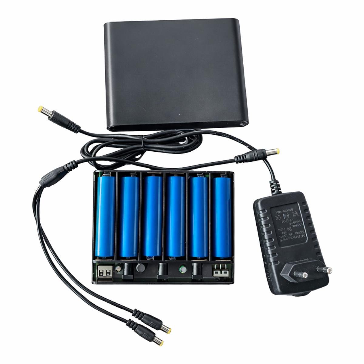 Источник бесперебойного питания Power Bank Box 16800 mAh USB 5V/9V/12V для роутера