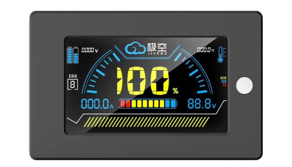 Дисплей JK BMS с кнопкой активации для lifepo4 аккумулятора 3,2"