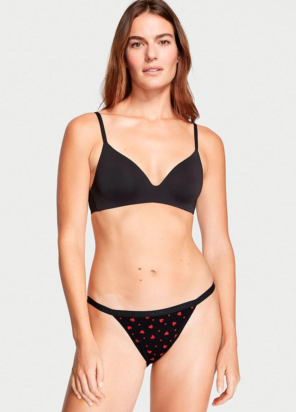 Женские трусы Victoria's Secret 7000R00344934QCXL L Черный (62926573)
