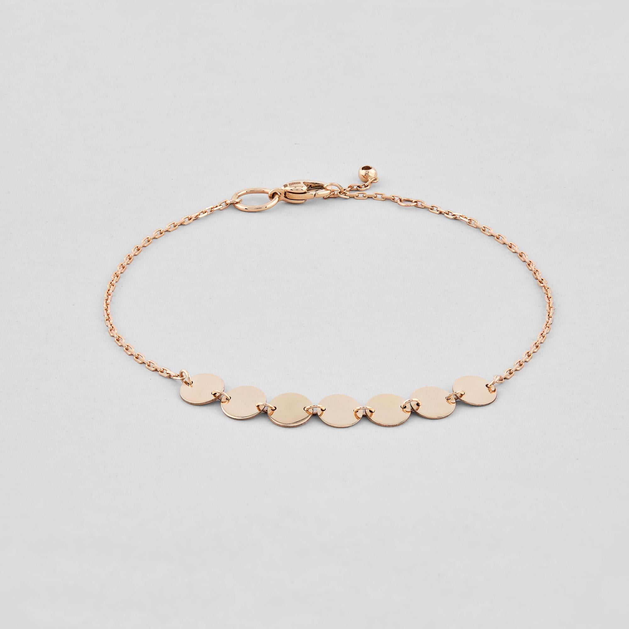 Браслет золотой Minimal Секреты очарования (4000100299-ч)