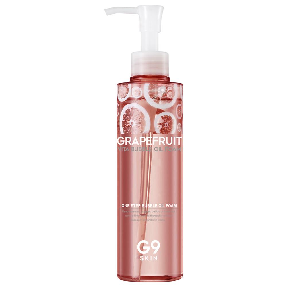 Пенка для умывания G9SKIN Grapefruit Vita Bubble Oil Foam с экстрактом греппфрута 210 г (2005535221)