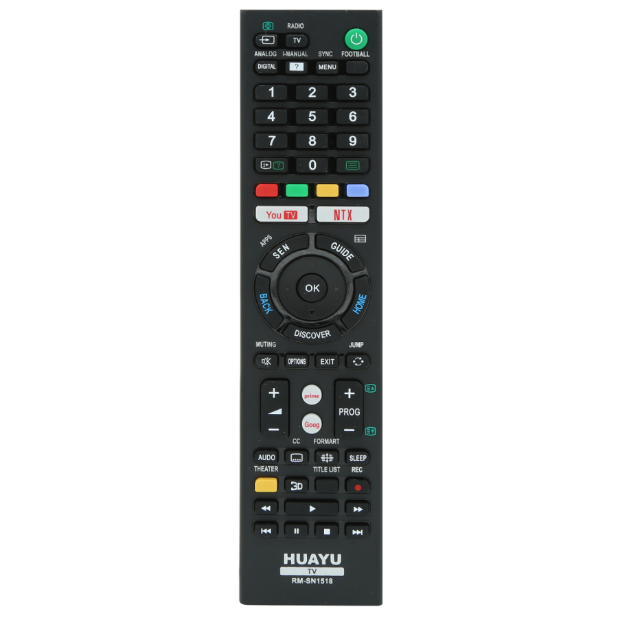 Пульт для телевизора Huayu для SONY RM-SN1518 (4917)