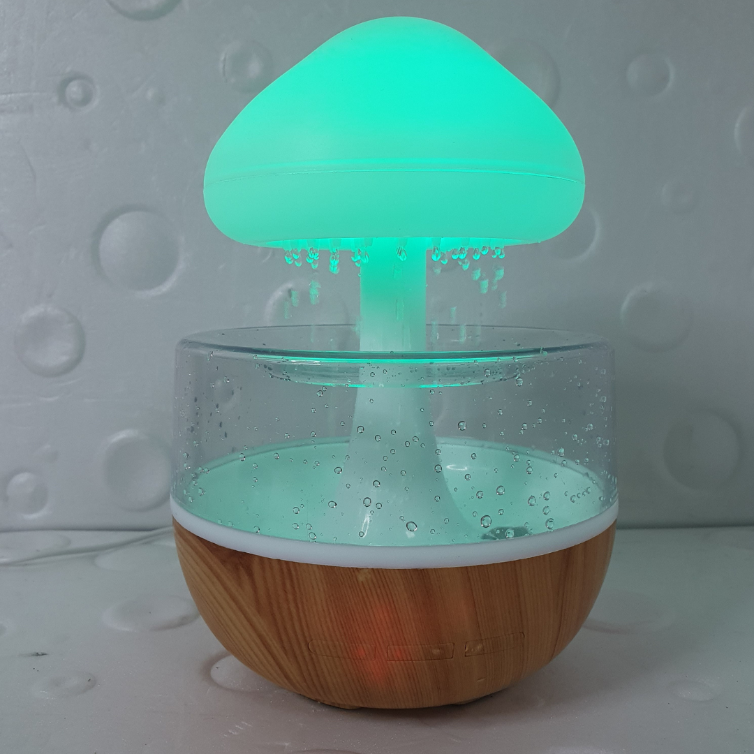 Увлажнитель воздуха RAIN HUMIDIFIER Гриб с цветной подсветкой и эффектом ночника (MU4-H2) - фото 7