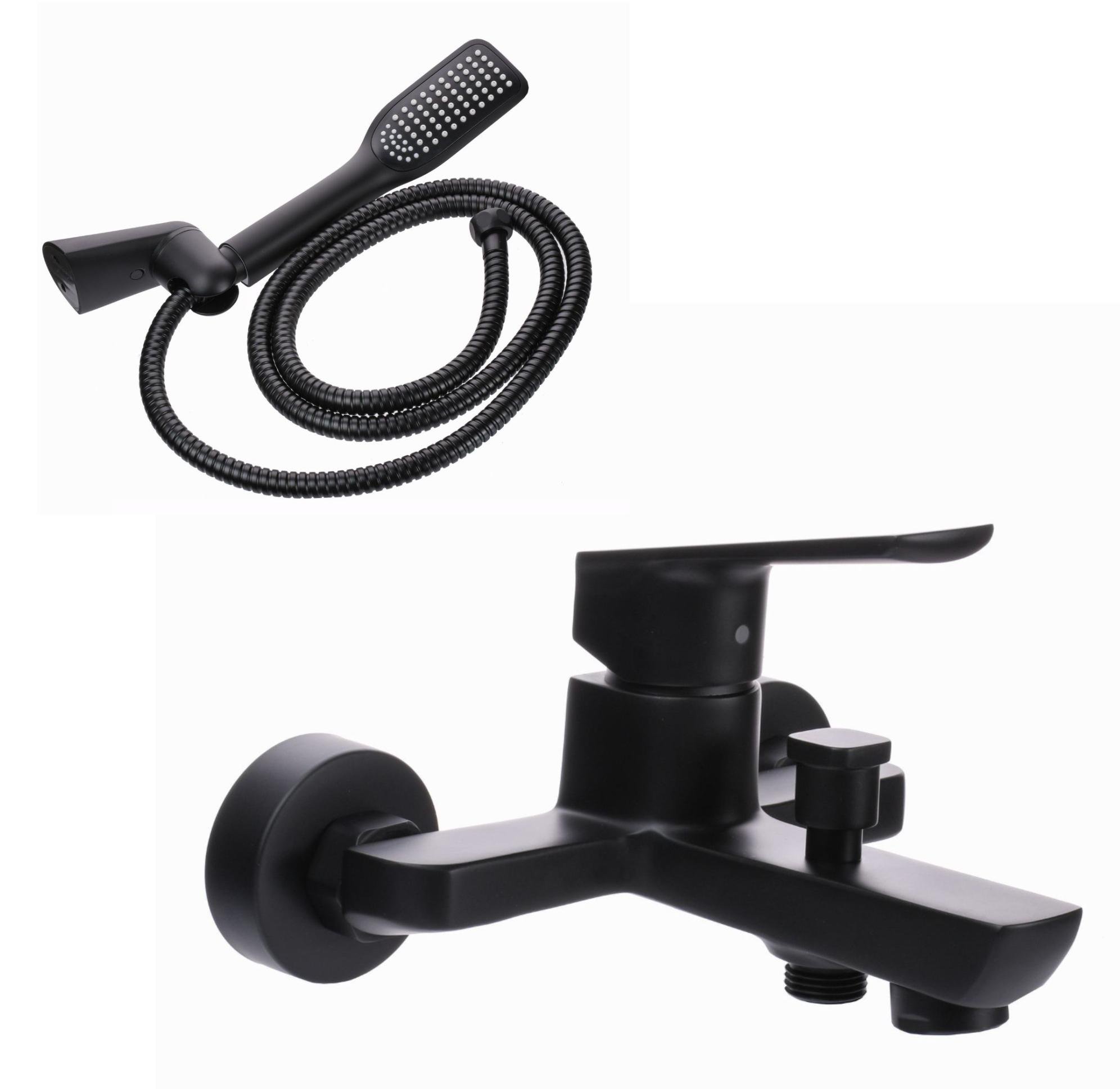 Смеситель для ванны Topaz Lexi TL 21101-H57-BL с душевым гарнитуром