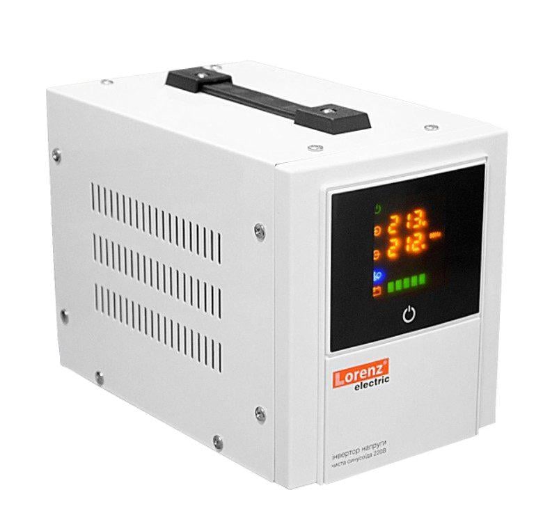 Источник бесперебойного питания Lorenz Electric с правильной синусоидой Лl1000С 1000VA 700W АКБ 12В заряд 15А (59156)
