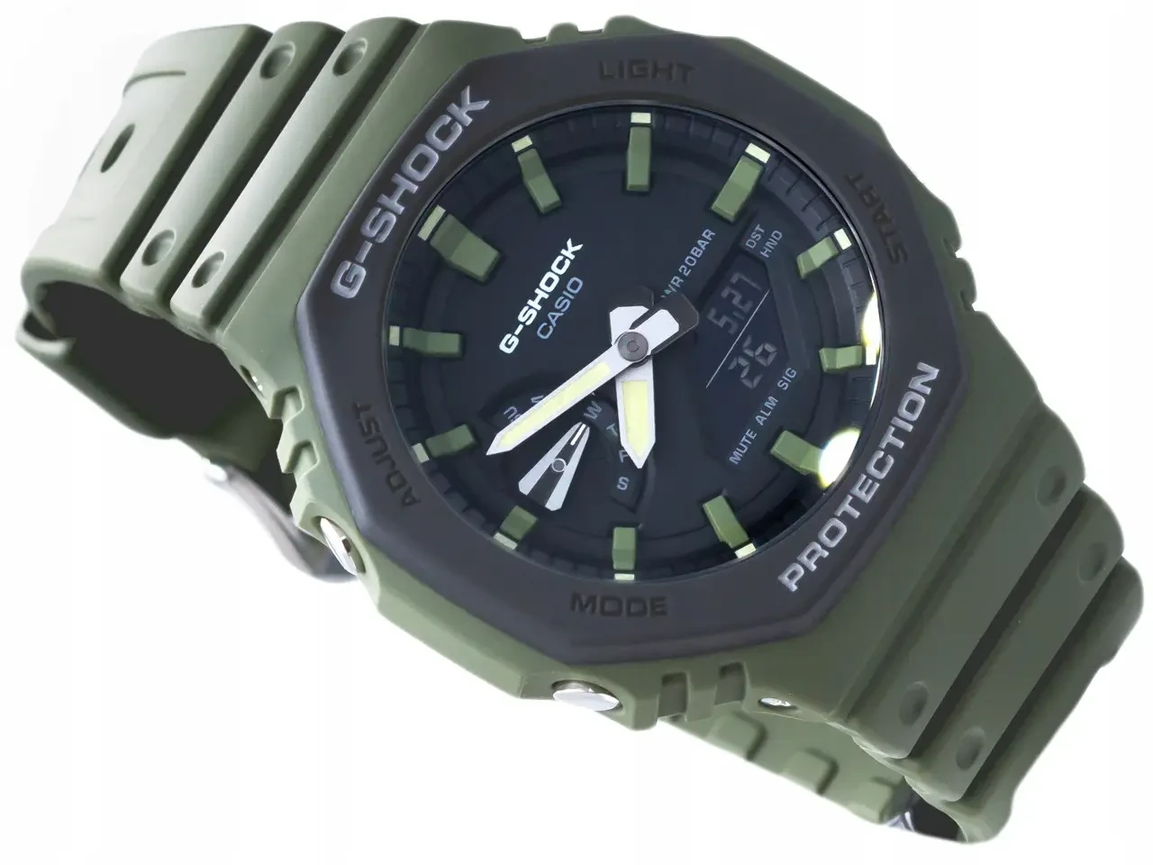 Часы наручные Casio G-Shock GA-2110SU-3AER ударопрочные с полимерным ремешком (1851536487)