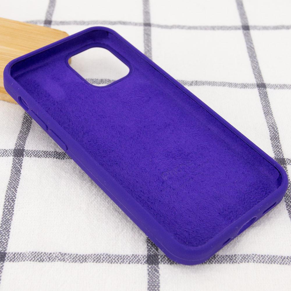 Протиударний Чохол Silicone Case Full Protective (AA) для Apple iPhone 15 Pro Max (6.7") Фіолетовий / Ultra Violet - фото 3