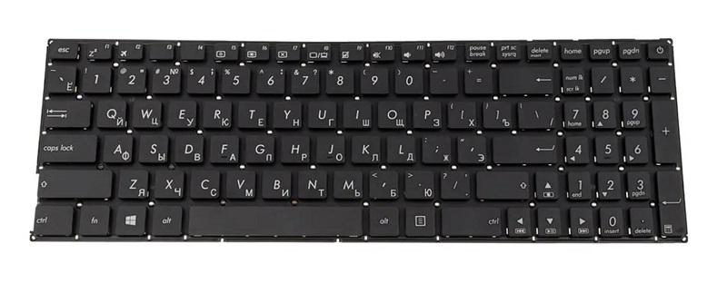 Клавиатура для ноутбуков Asus Asus X540/X543/A540/D540/F540/K540/R540 без подсветки (10071)