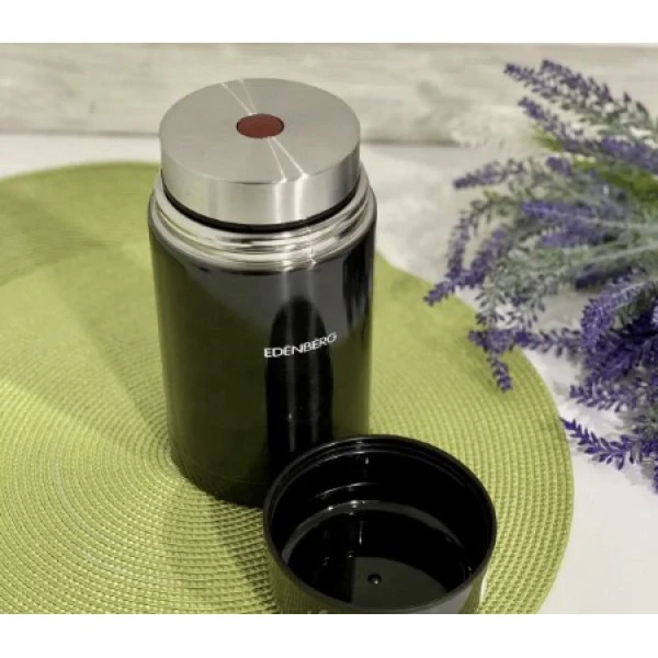 Термос пищевой Edenberg 1 л Черный (EB-3510) - фото 3