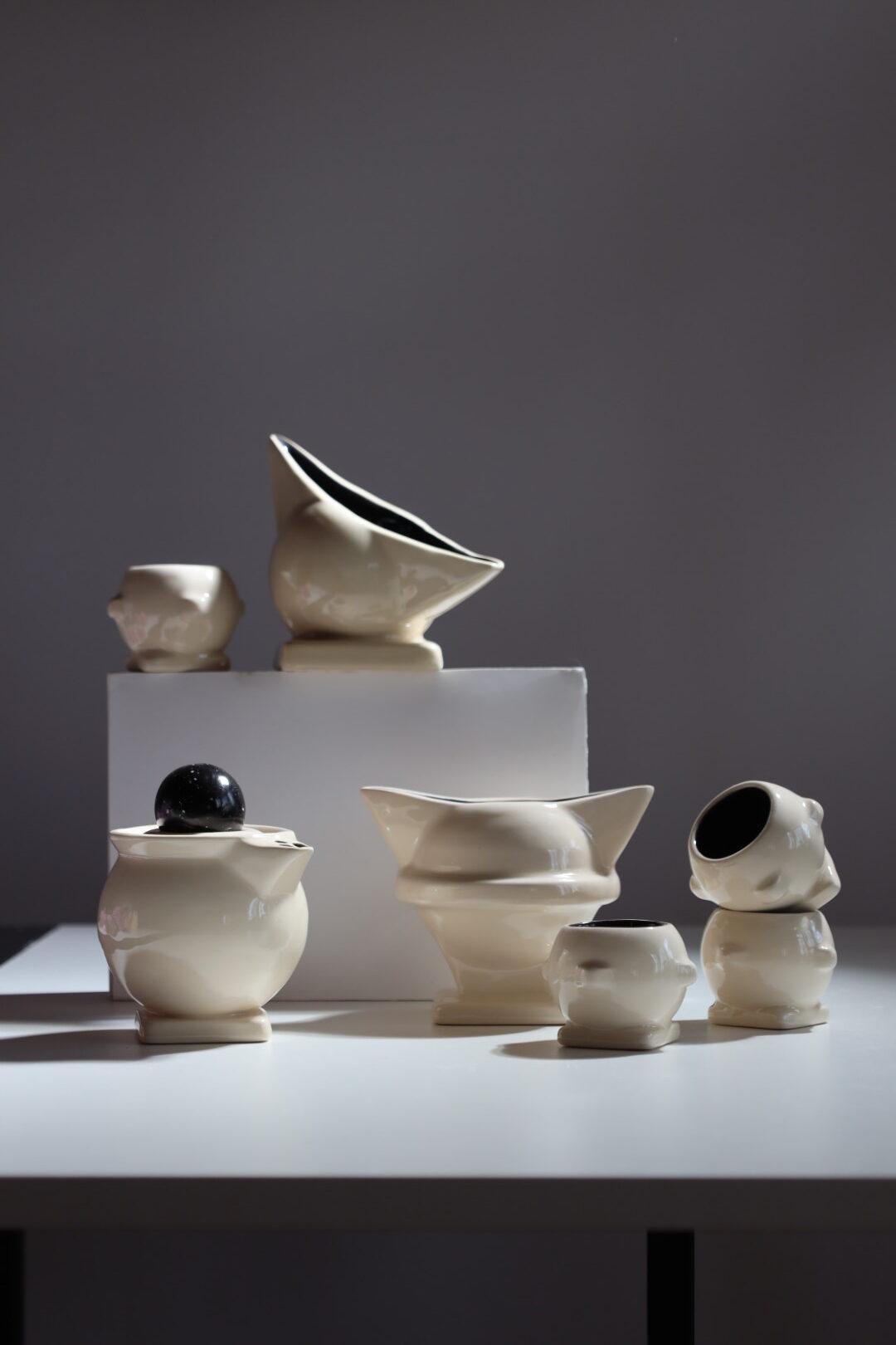 Набор для чайной церемонии Объект O ручной работы (TS-16)