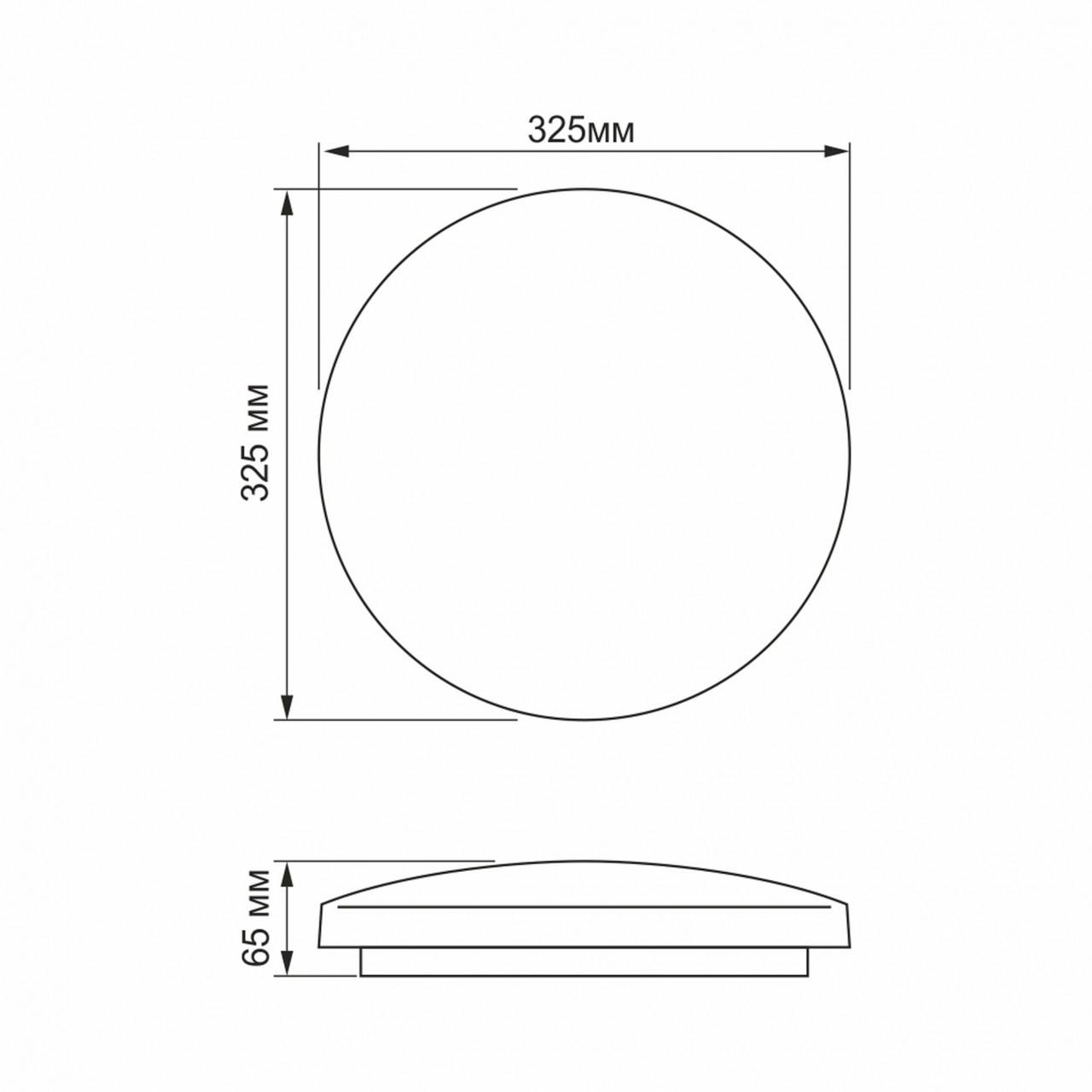 Світильник настінно-стельовий TITANUM Орбіта 24W 5000K LED (TLCL-245OR) - фото 3