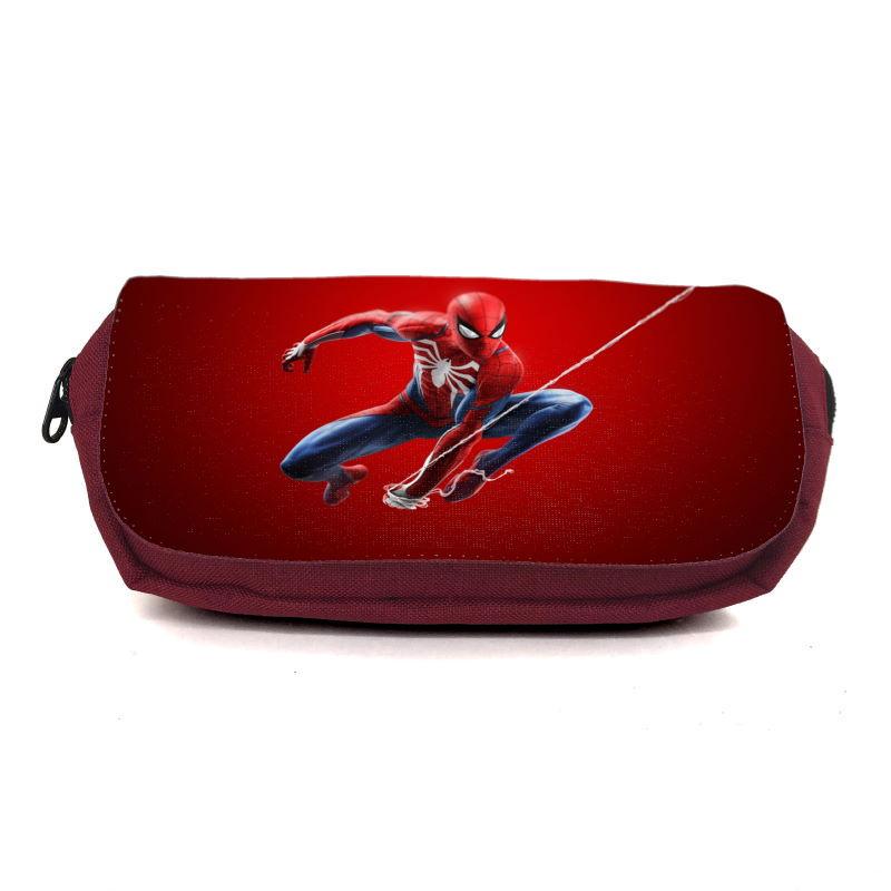 Пенал школьный Паук Spiderman-033 Бордовый (1560354561)