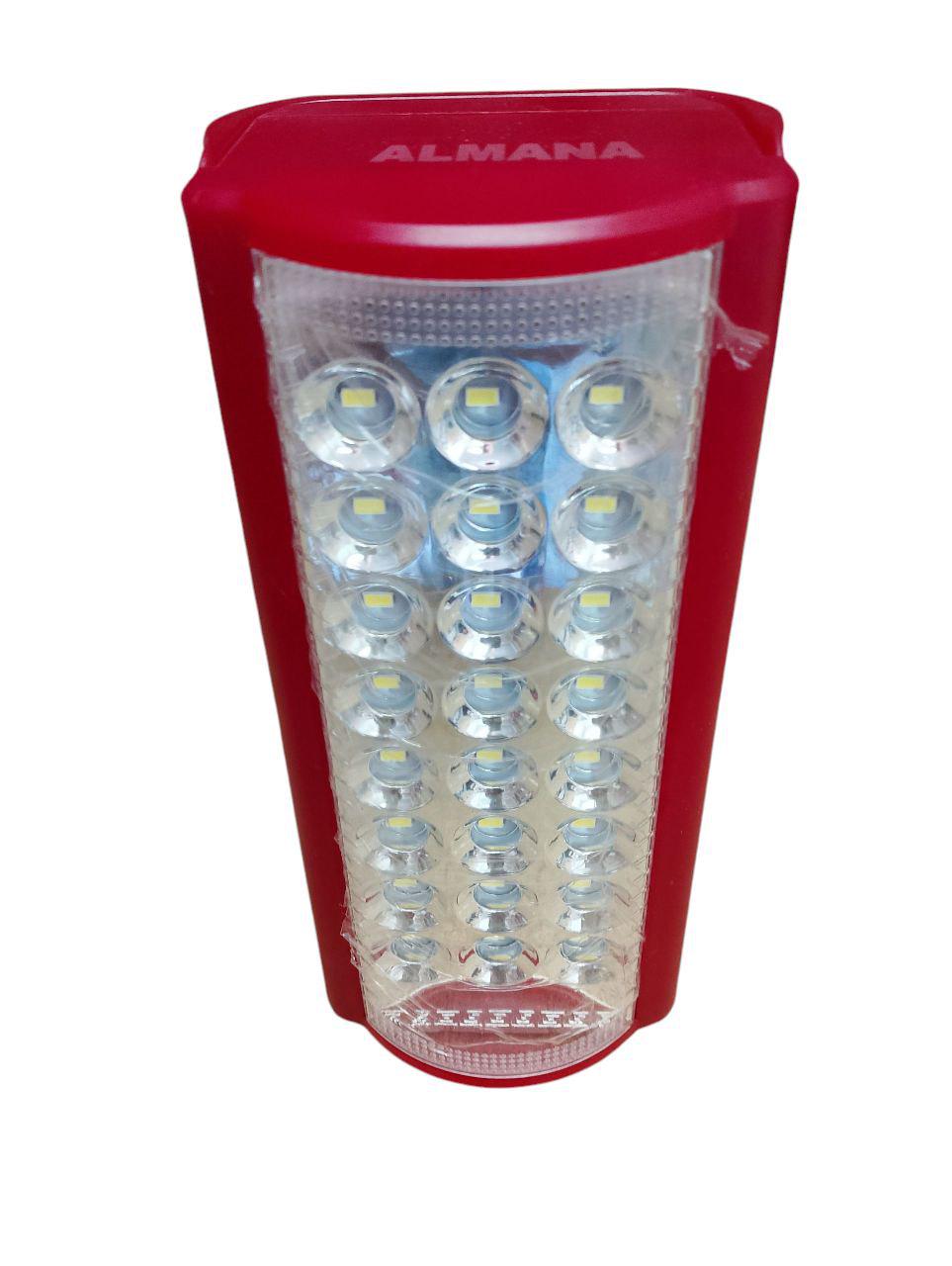Фонарь аккумуляторный Almаna КР- 6324 24 SMD LED Красный (КР-6324) Фонарь аккумуляторный Almаna КР- 6324 24 SMD LED Красный (КР-6324)